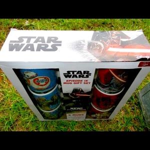 Antique Star Wars episode ix original mug set